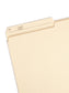 100% Recycled Reversible Printed Tab File Folders, Manila Color, Letter Size, 086486103299