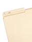 100% Recycled Reversible Printed Tab File Folders, Manila Color, Letter Size, 086486103299