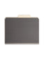 SuperTab® Classification File Folders, Dark Gray Color, Letter Size, Set of 10, 30086486140110