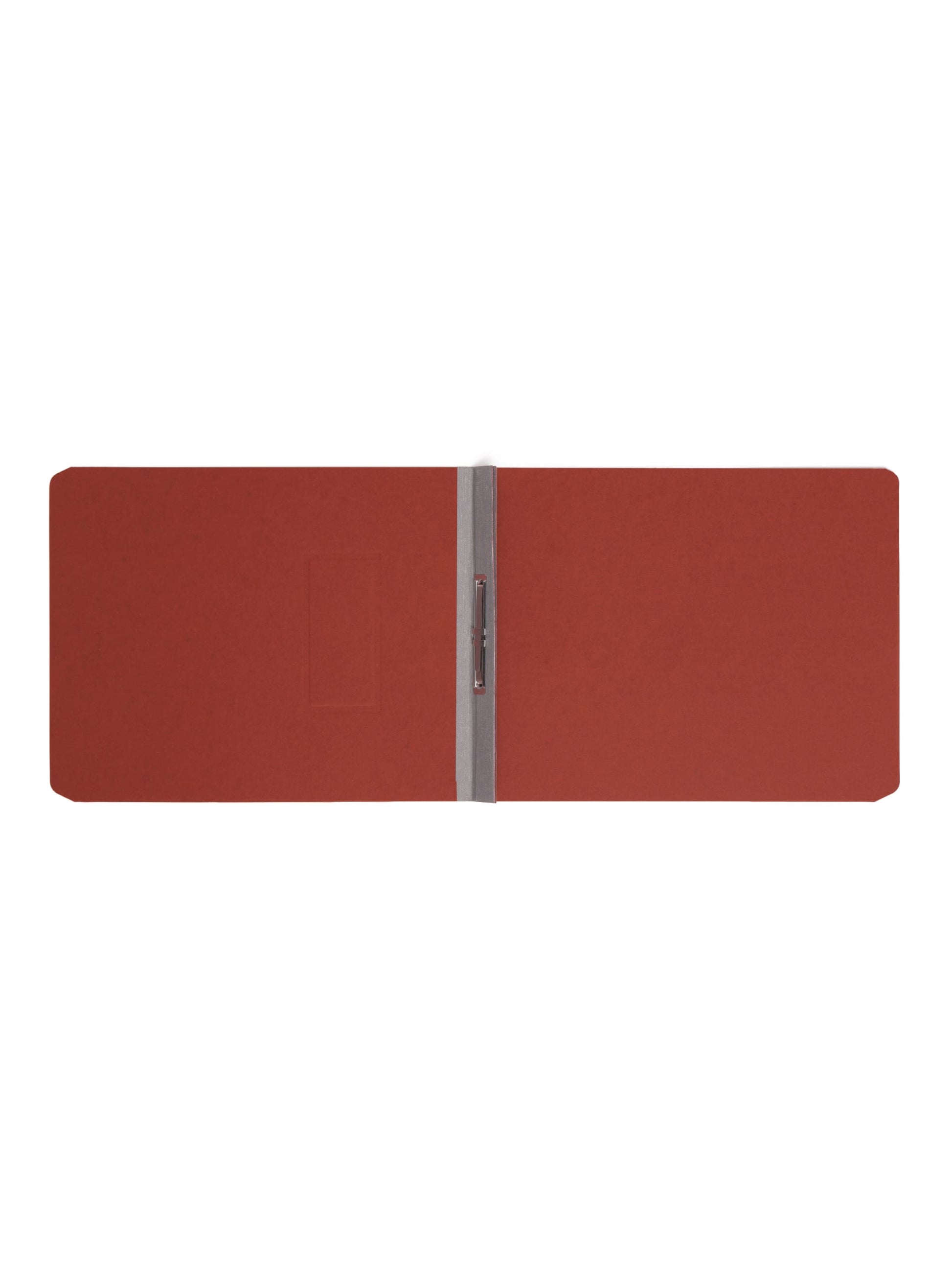 Premium Pressboard Report Covers, 8 1/2-inch Metal Prong Side Fastener with Compressor, 3-inch Expansion, Red Color, Letter Size, 
