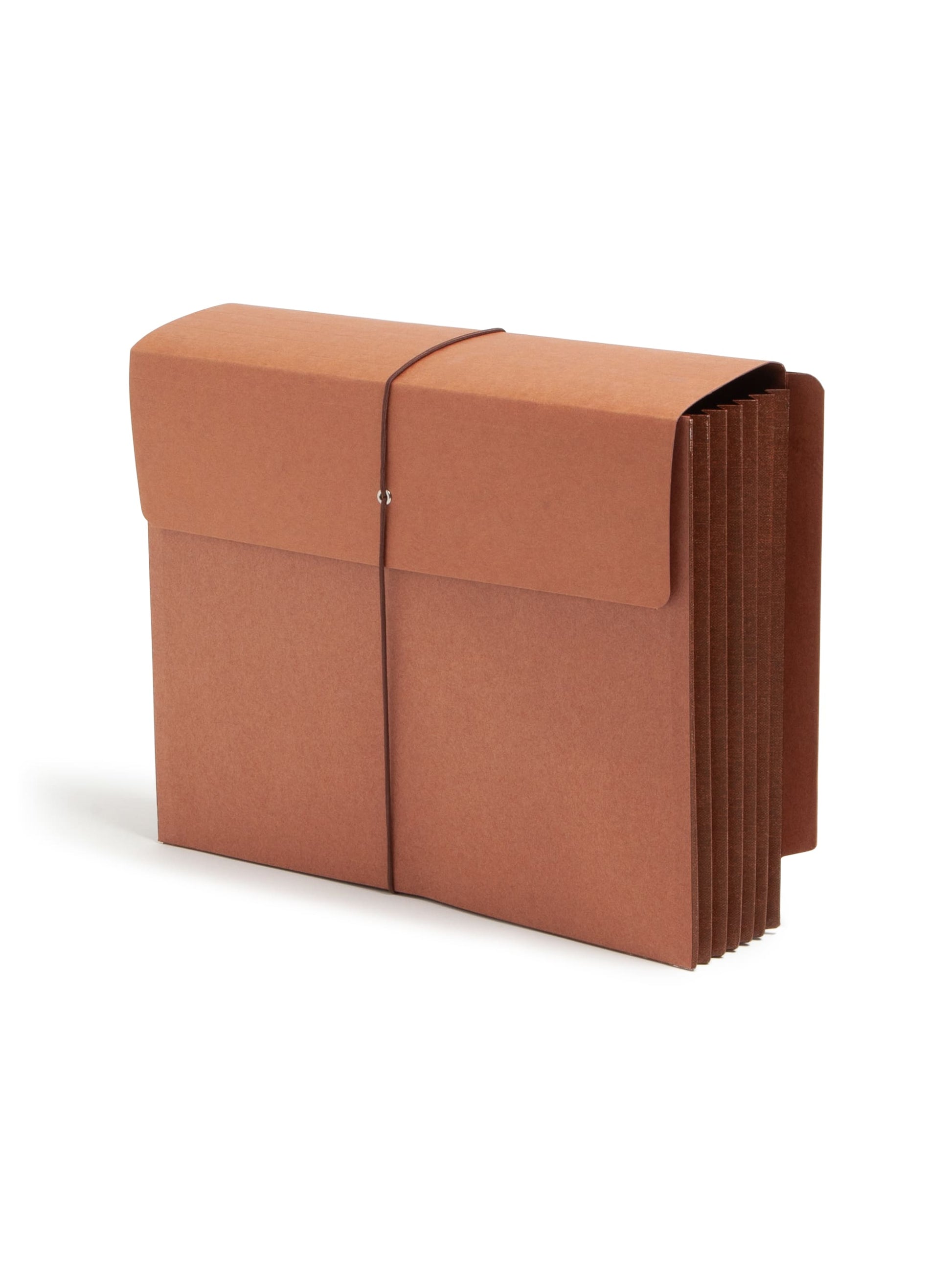 Extra Wide Redrope End Tab Wallets, Straight Cut Tab, 5-1/4 Inch Expansion, Redrope Color, Extra Wide Letter Size, Set of 10, 30086486711440