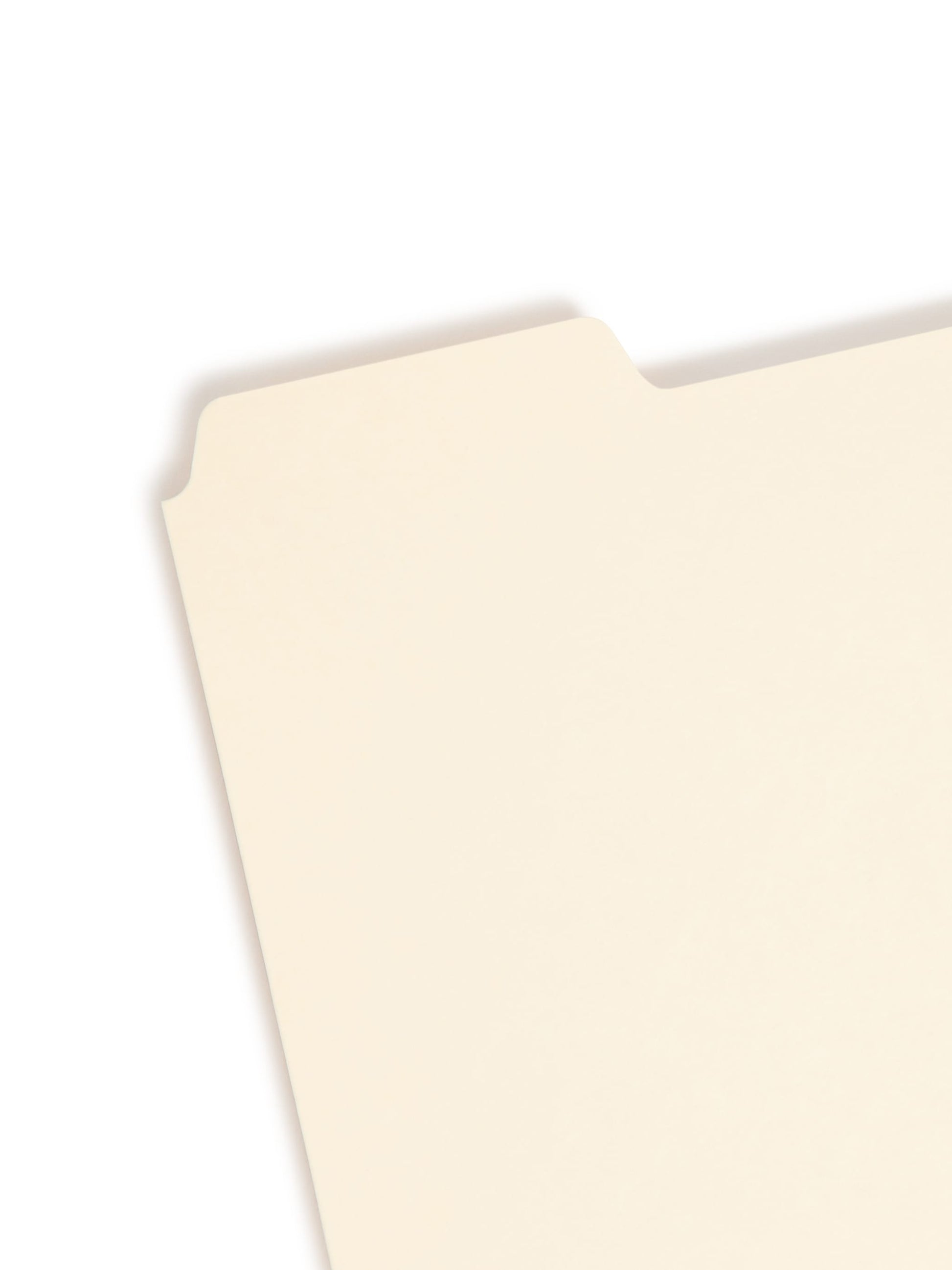 Heavyweight Card-Sized Guides with Blank or Alphabetic Tabs, Manila Color, 4" X 6" Size, Set of 100, 086486560306