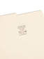Reinforced Tab File Folders, 1/2-Cut Tab, Manila Color, Letter Size, Set of 100, 086486103268