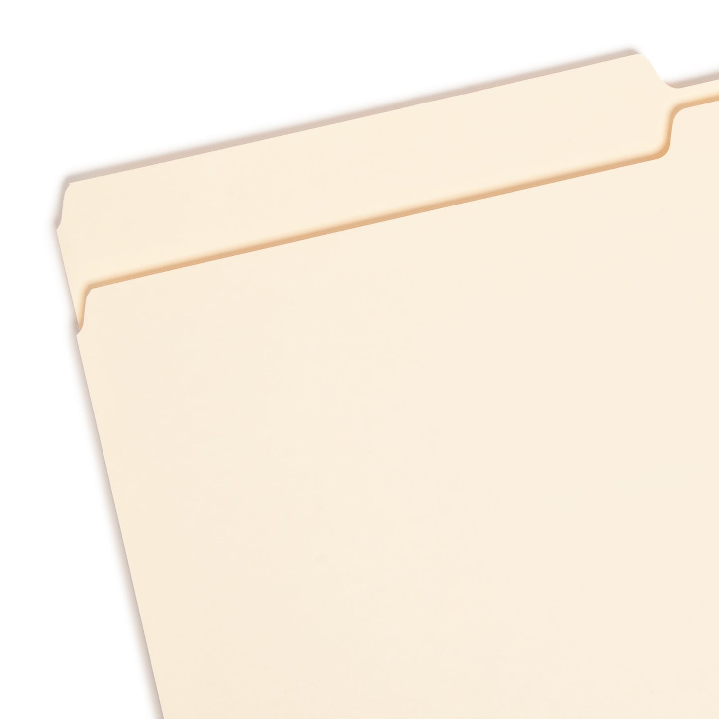 Standard File Folders, 1/2-Cut Tab, Manila Color, Legal Size, Set of 100, 086486153201
