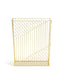 Vena Waste Basket, Vena, Gold, Gold, Set of 1, 843463132327