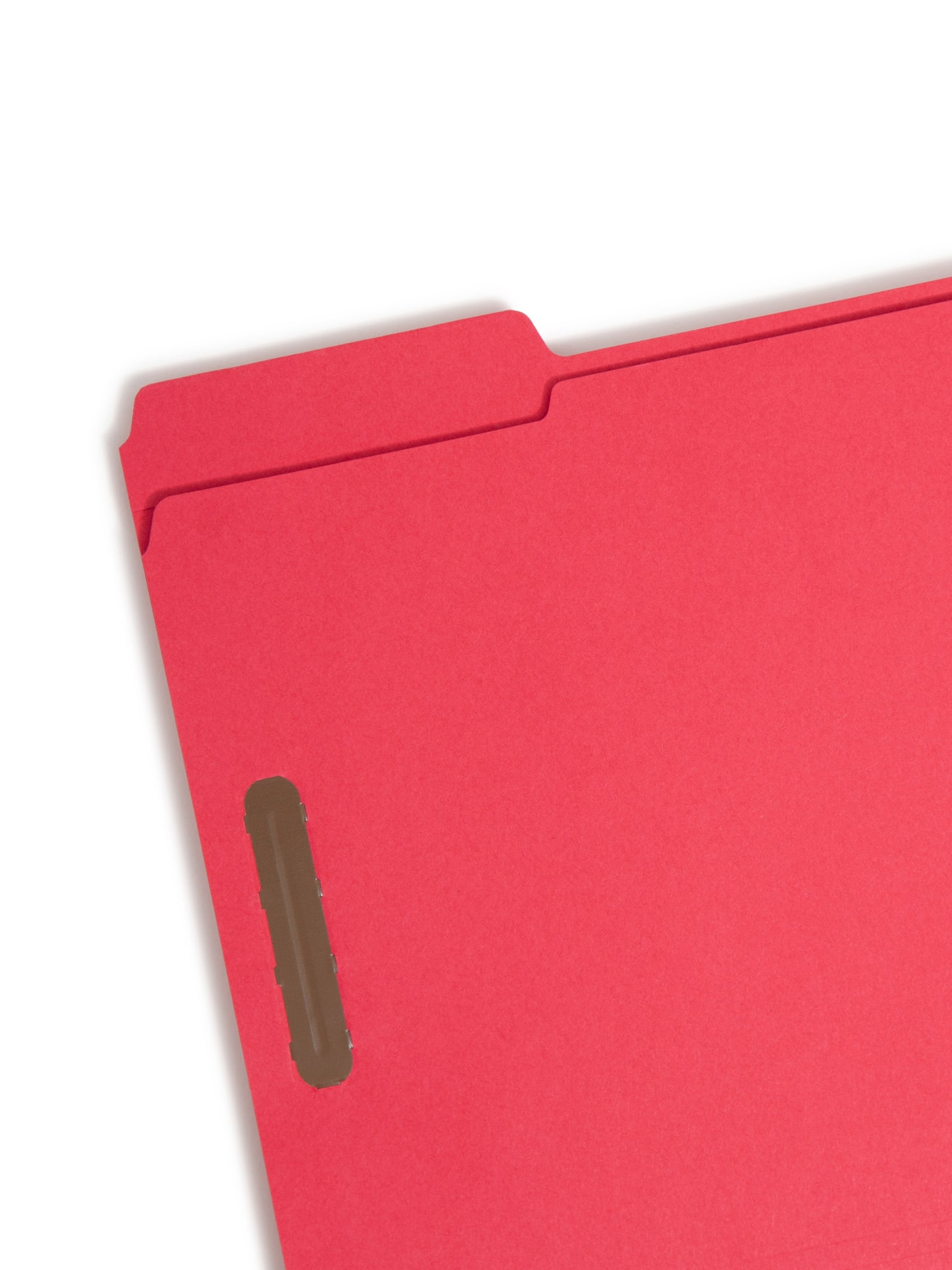 Reinforced Tab Fastener File Folders, 1/3-Cut Tab, 2 FastenersReinforced Tab Fastener File Folders, 1/3 Cut, Assorted Colors, Letter, Assorted Colors, Letter Size, Set of 50, 086486119757
