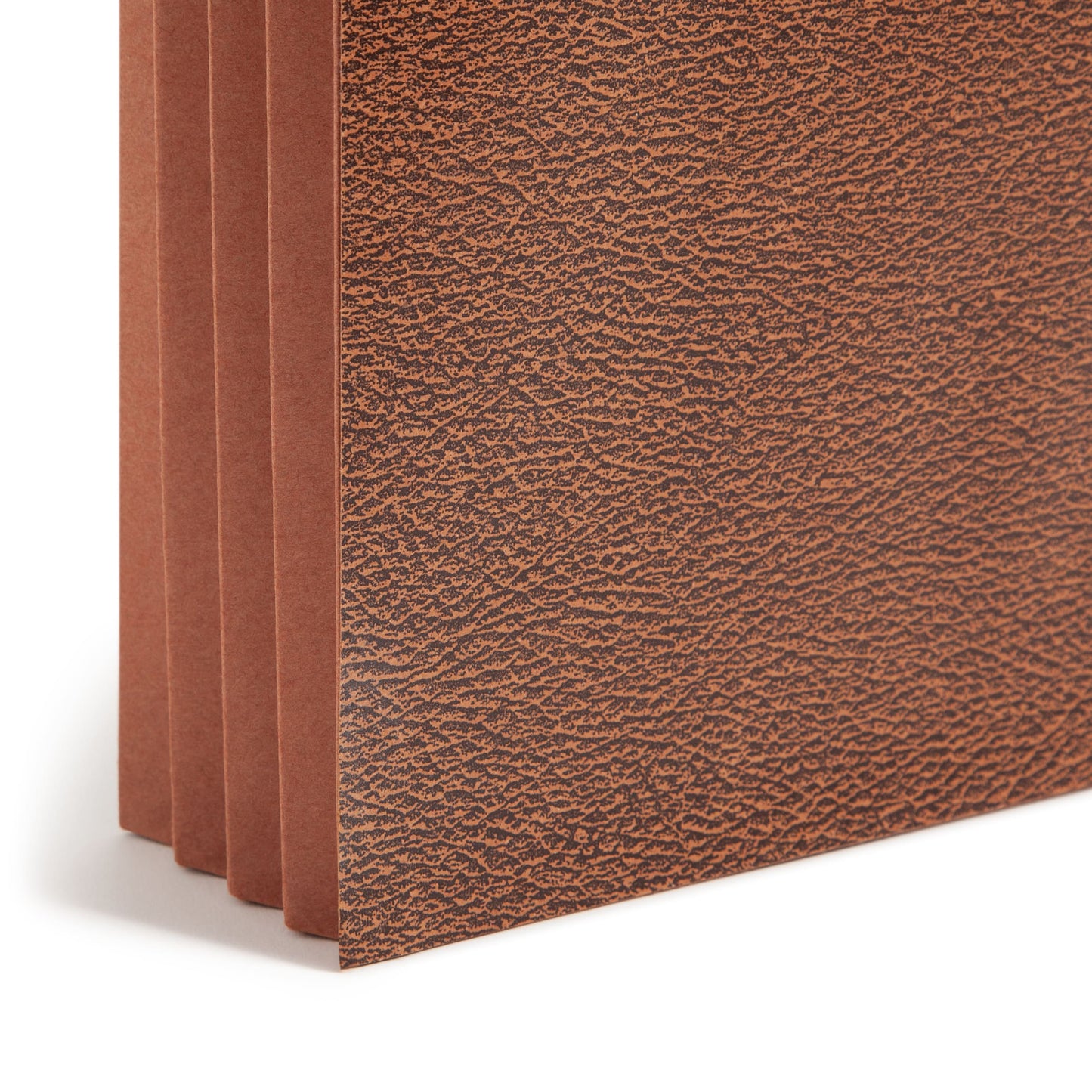 Redrope-Printed Expanding Wallets with Elastic Cord, Redrope Gusset, 3-1/2 Inch Expansion, Brown Color, Legal Size, Set of 10, 30086486713567