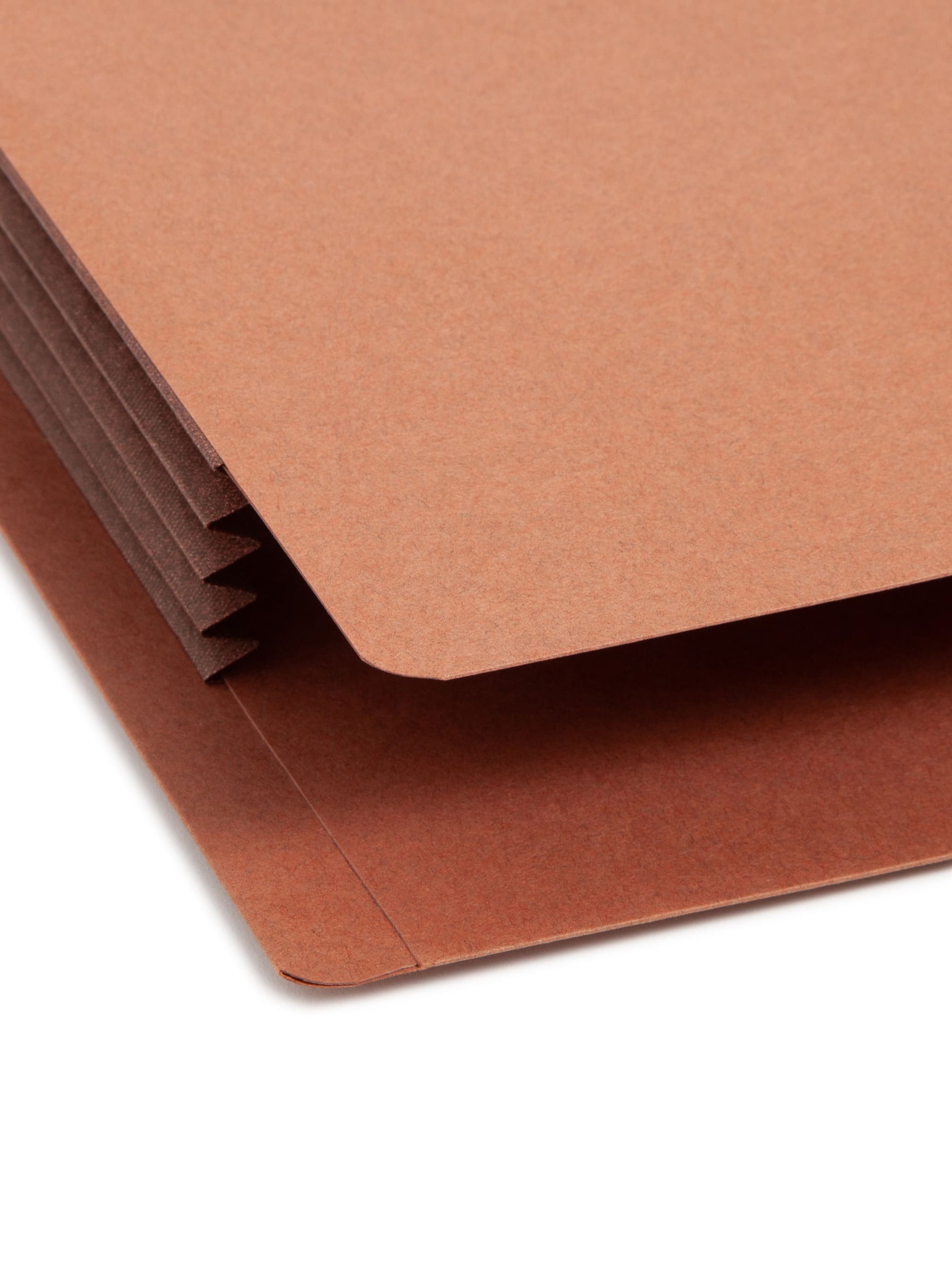 Reinforced End Tab File Pockets, Straight-Cut Tab, 3-1/2 inch Expansion, Dark Brown Color, Extra Wide Letter Size, Set of 10, 30086486736818