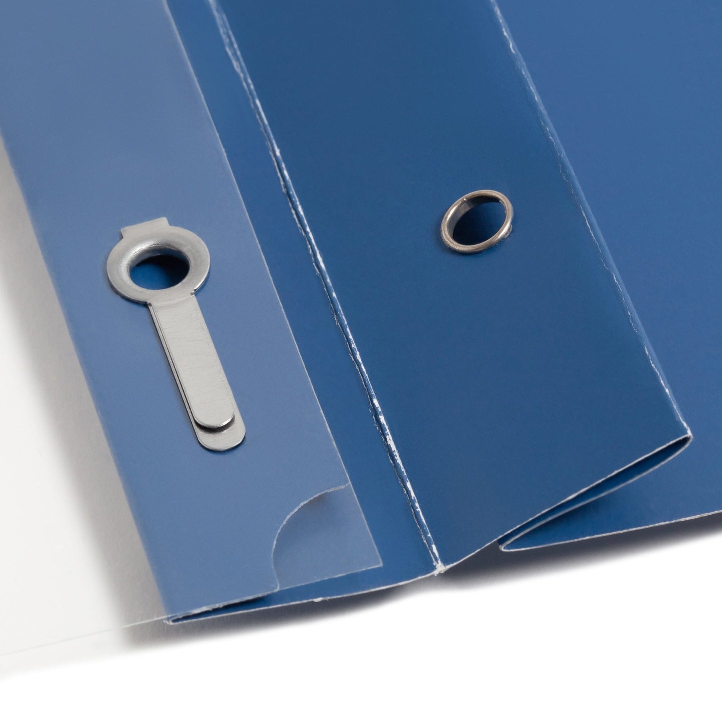 Heavyweight Paper Report Covers with Clear Front, Dark Blue Color, Letter Size, Set of 25, 30086486874558