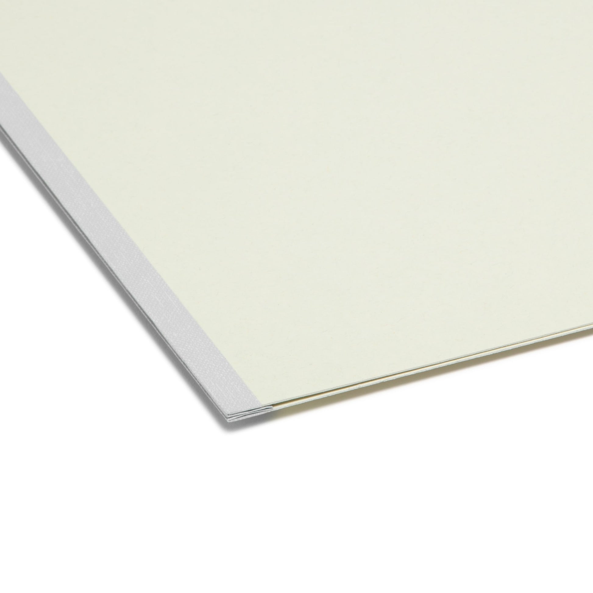 Pressboard File Folder, 1/3-Cut Tab Flat Metal, 1 inch Expansion, Gray/Green Color, Legal Size, Set of 25, 086486184304