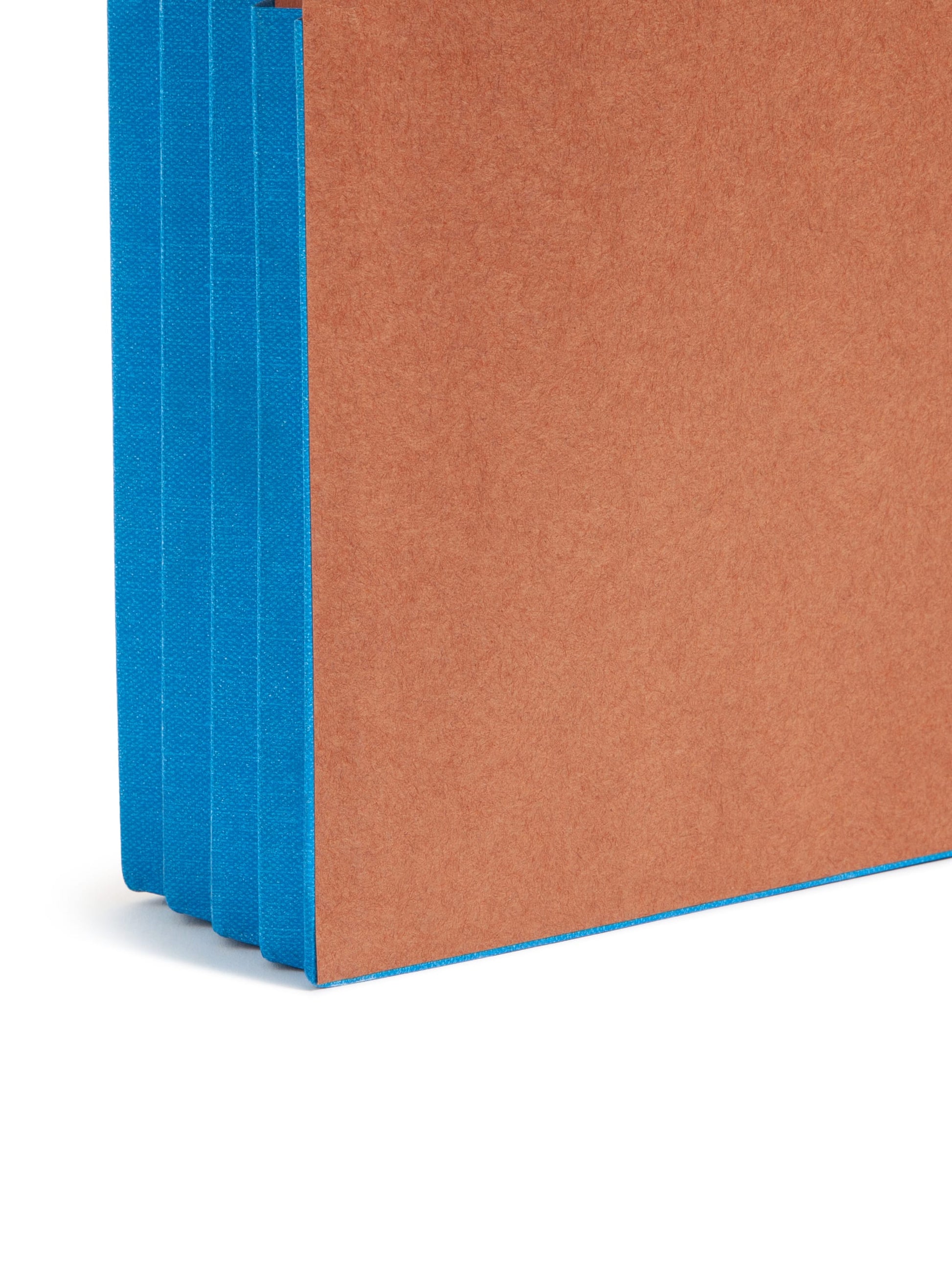 Reinforced End Tab File Pockets, Straight-Cut Tab, 3-1/2 inch Expansion, Blue Color, Extra Wide Legal Size, Set of 10, 30086486746794
