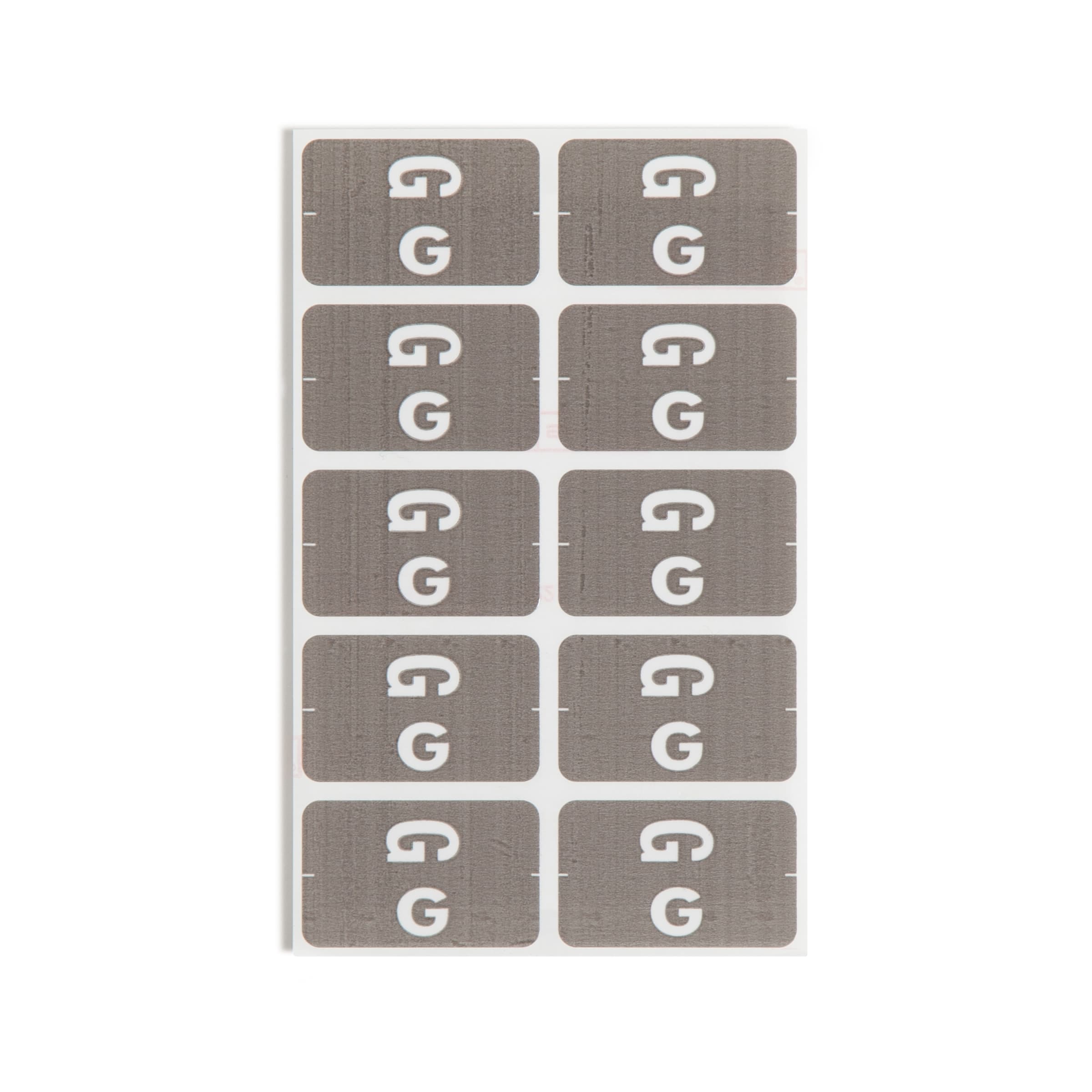 AlphaZ ACCS Color Coded Alphabetic Labels - Sheets