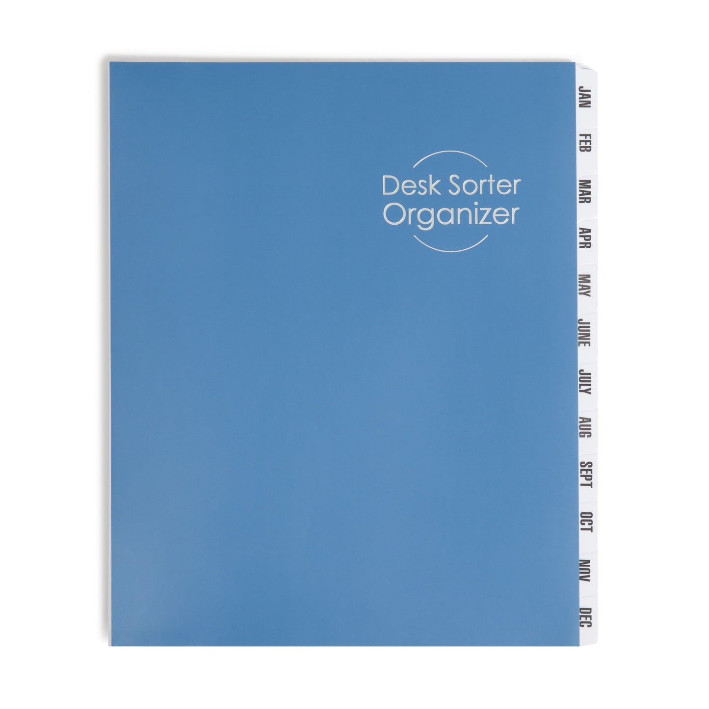 Desk File/Sorters, Dark Blue Color, Letter Size, Set of 1, 086486892865