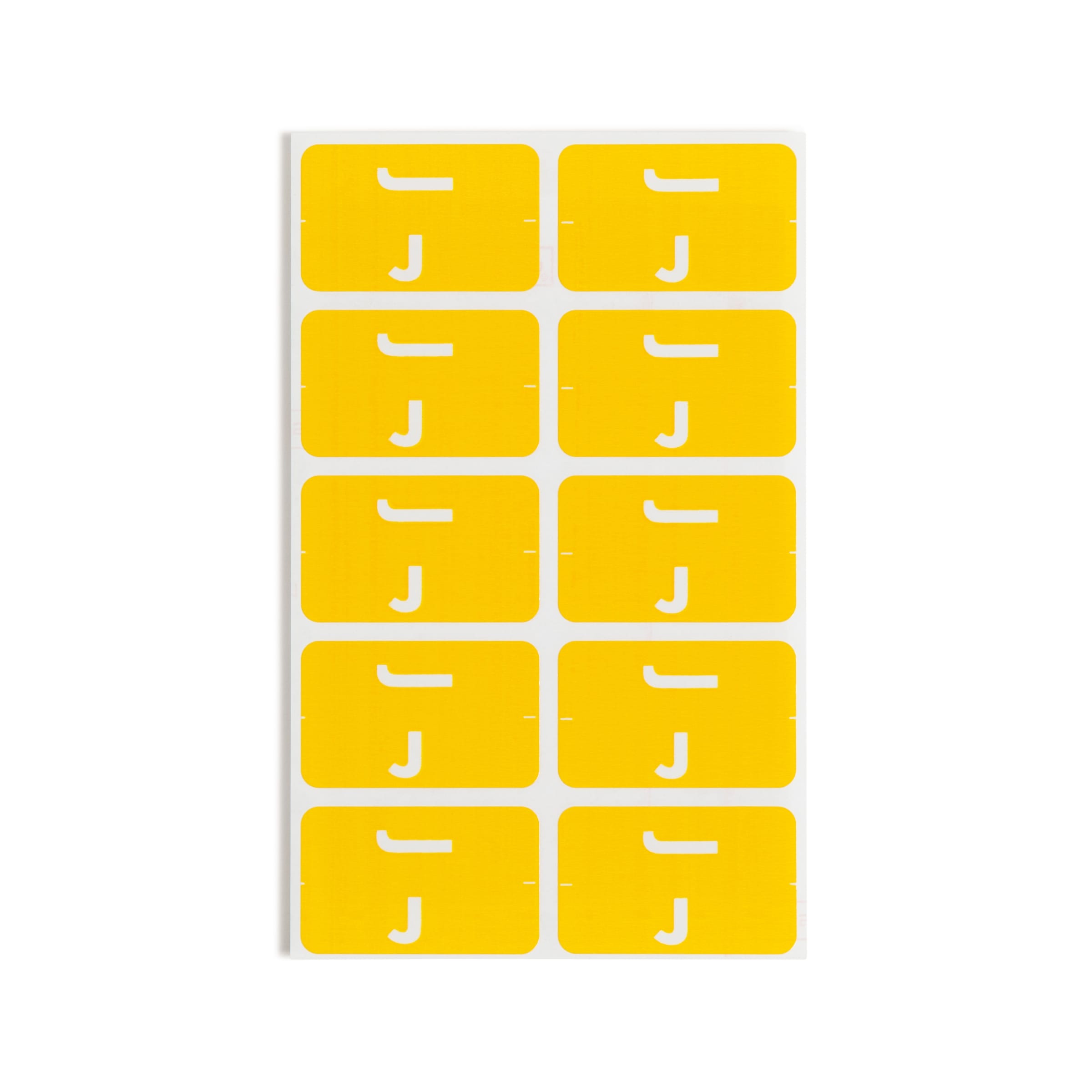 AlphaZ ACCS Color Coded Alphabetic Labels - Sheets