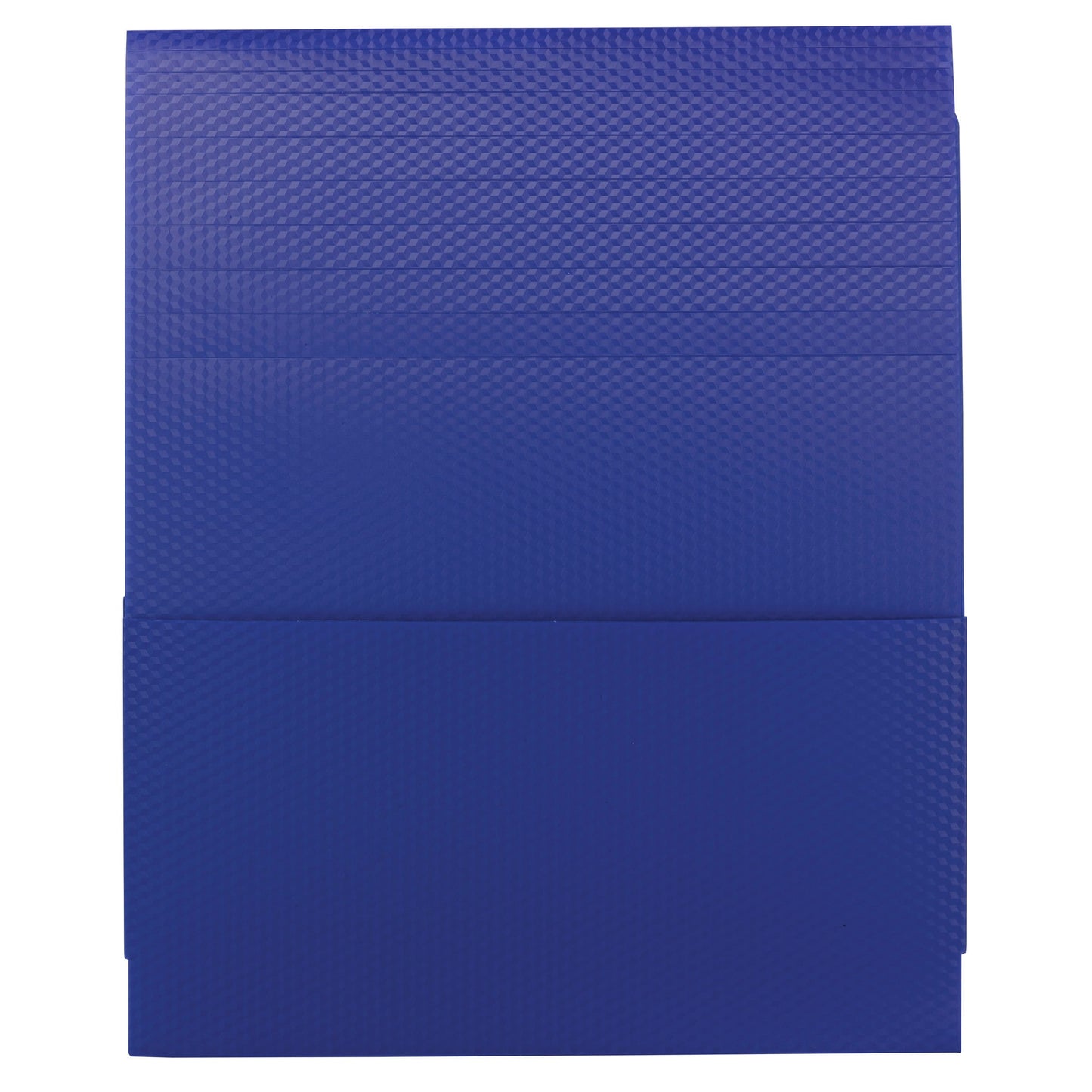 Organized Up® Poly Stackit® Organizers, Dark Blue Color, Letter Size, Set of 2, 086486870061