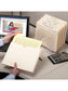 File Jackets, 2 inch Expansion, Straight-Cut Tab, Manila Color, Letter Size, Set of 50, 30086486755604