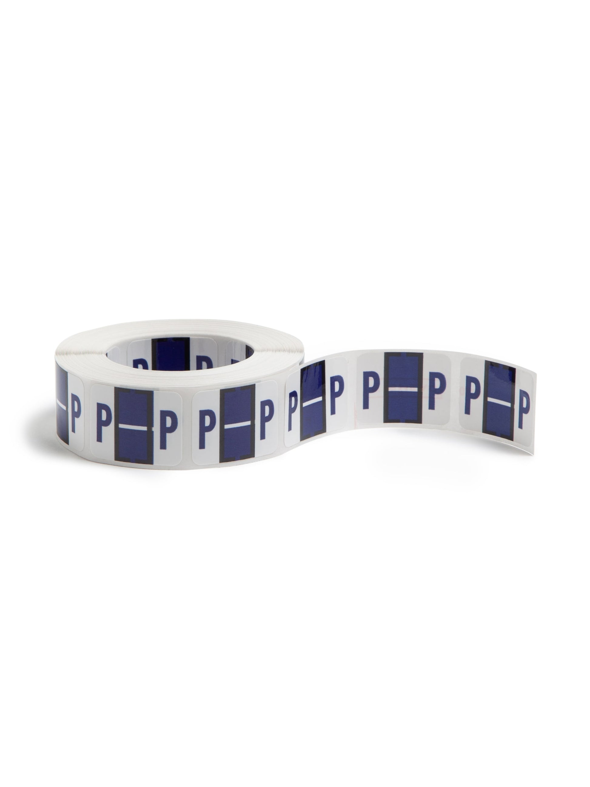 BCCR Bar Style Color-Coded Alphabetic Labels, A-Z Rolls, Violet Color, 1-1/4" X 1" Size, Set of 1, 086486670869