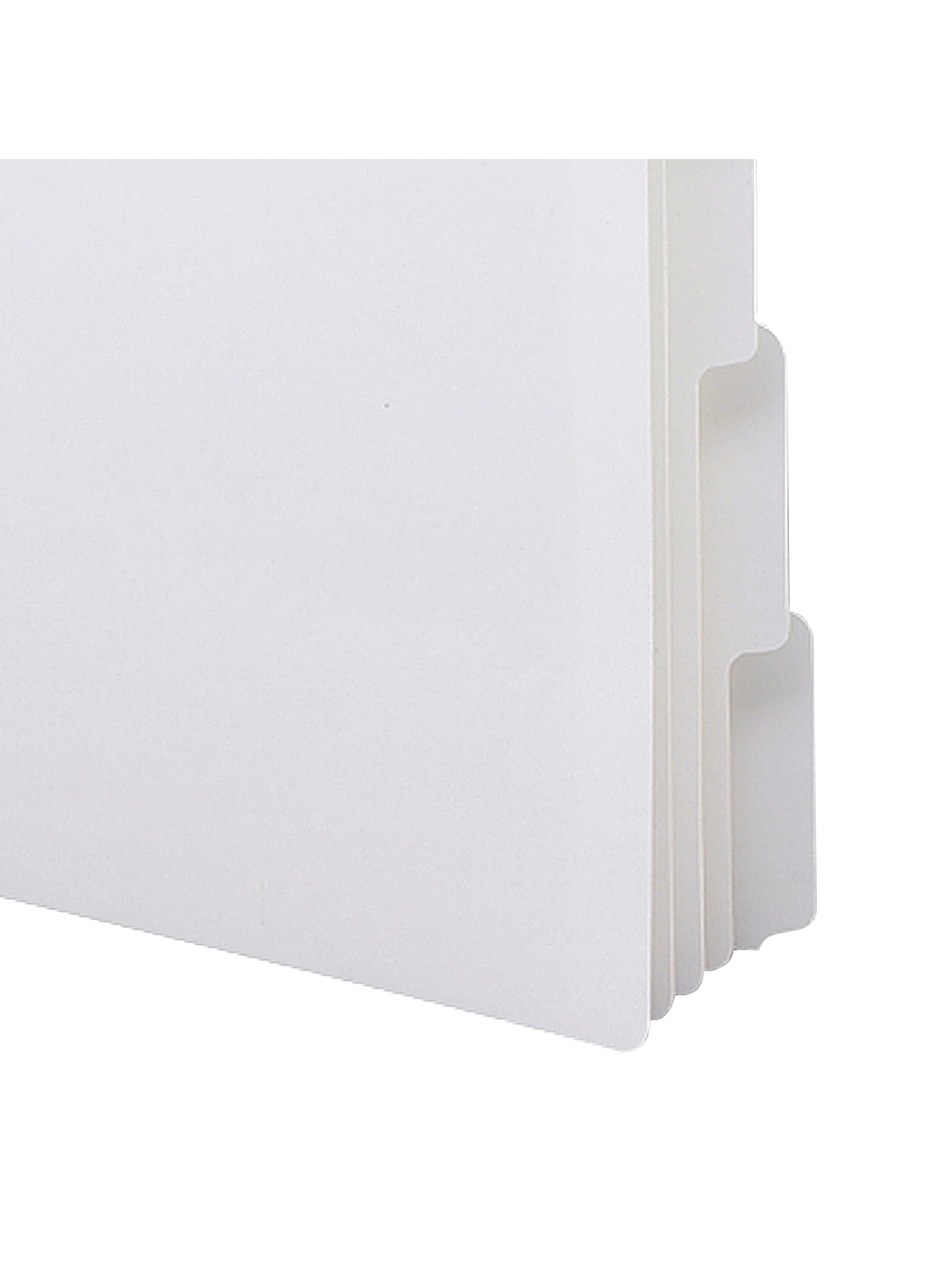 Three-Ring Binder Index Dividers, 20 Sets of 5 Dividers Each, 1/5-Cut Tabs, White Color, Letter Size, Set of 0, 30086486894150