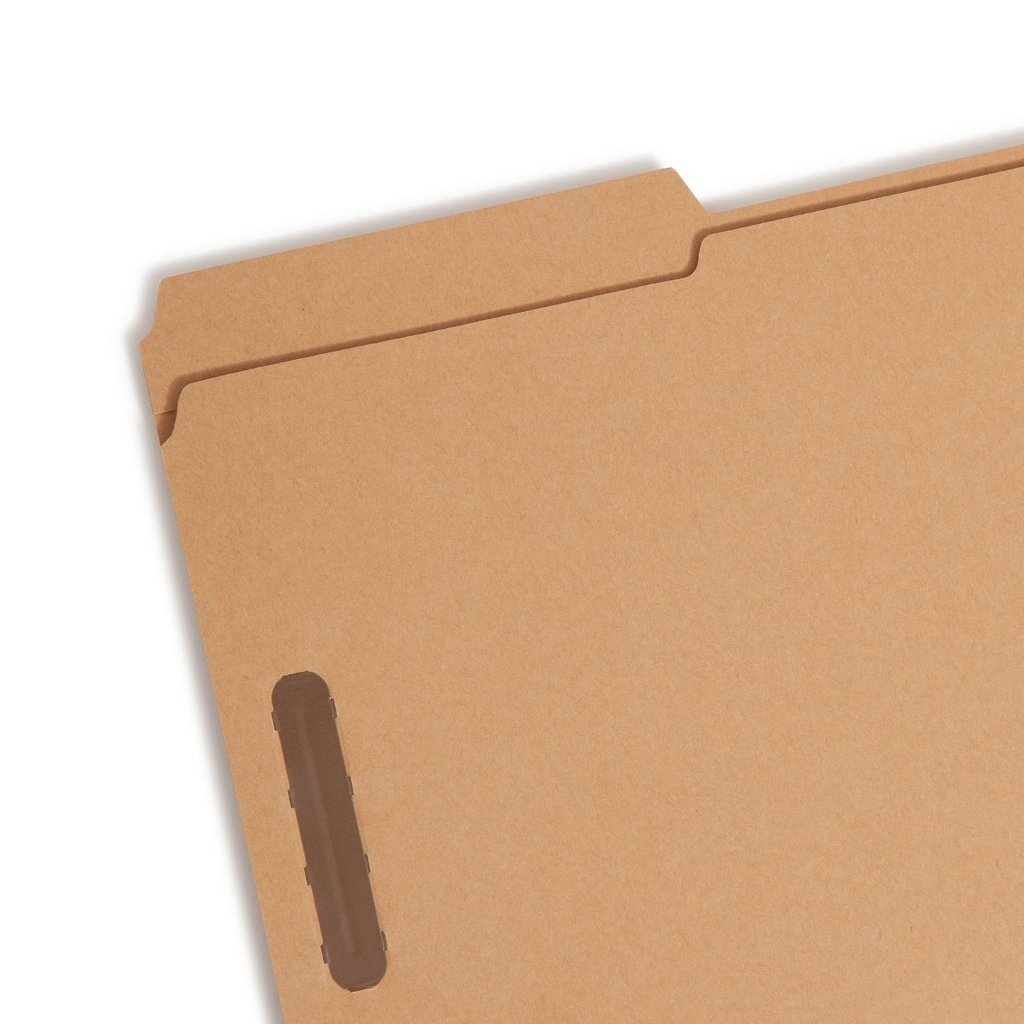 Reinforced Tab Fastener File Folders, 1/3-Cut Tab, 2 Fasteners, Kraft Color, Legal Size, Set of 50, 086486198370