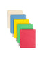 Organized Up® Slash Jackets, Flat-No Expansion, Assorted Colors Color, Letter Size, Set of 1, 086486754255