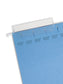 TUFF® Hanging File Folders with Easy Slide® Tabs, Blue Color, Letter Size, Set of 18, 086486640411