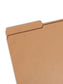 Reinforced Tab File Folders, 1/3-Cut Tab, Kraft Color, Legal Size, Set of 100, 086486157346