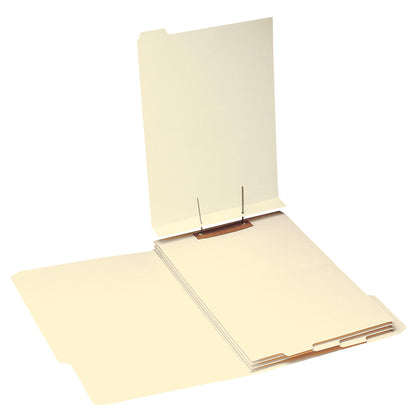 Folder Dividers with Fasteners, Manila Color, Legal Size, Set of 50, 086486356503