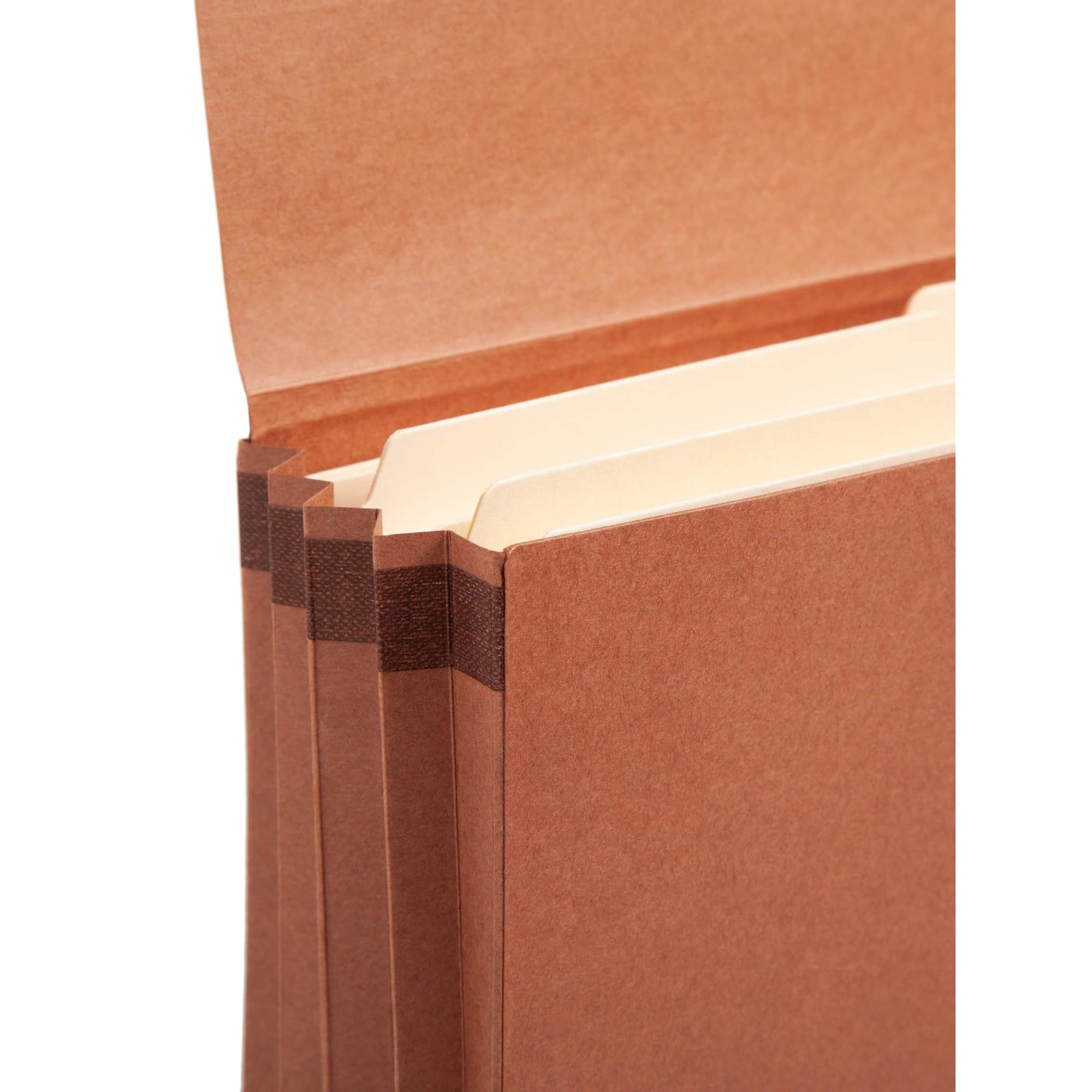 Redrope Expanding Wallets with Cloth Tape Tie, 3-1/2 Inch Expansion, Redrope Color, Legal Size, Set of 10, 30086486710559
