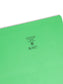 Reinforced Tab File Folders, Straight-Cut Tab, Green Color, Legal Size, Set of 100, 086486171106