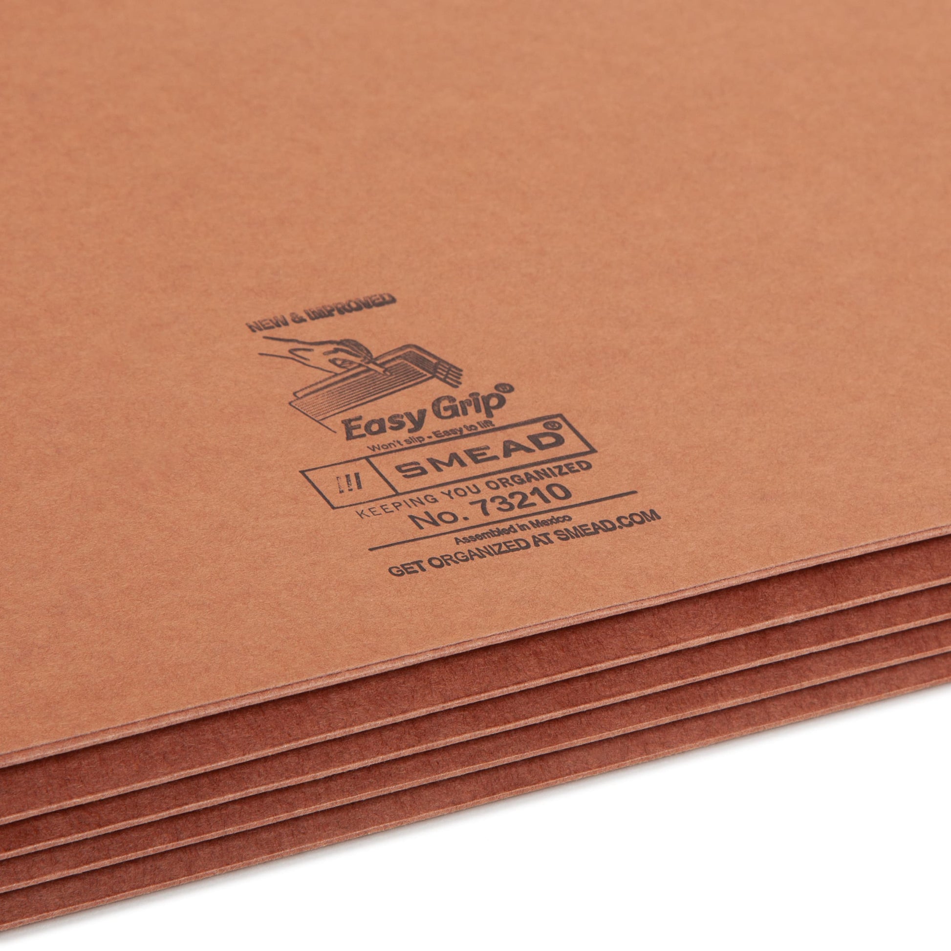 Easy Grip® File Pockets, 3-1/2 inch Expansion, Straight-Cut Tab, Redrope Color, Legal Size, Set of 25, 30086486732100