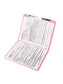 Reinforced Tab File Folders, Straight-Cut Tab, Pink Color, Letter Size, Set of 100, 086486126106