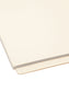 Heavyweight Reinforced End Tab File Folders, Straight-Cut Tab, Manila Color, Letter Size, Set of 100, 086486242509