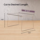 Hanging File Folder Frame, Gray Color, Letter Size, Set of 2, 30086486648708