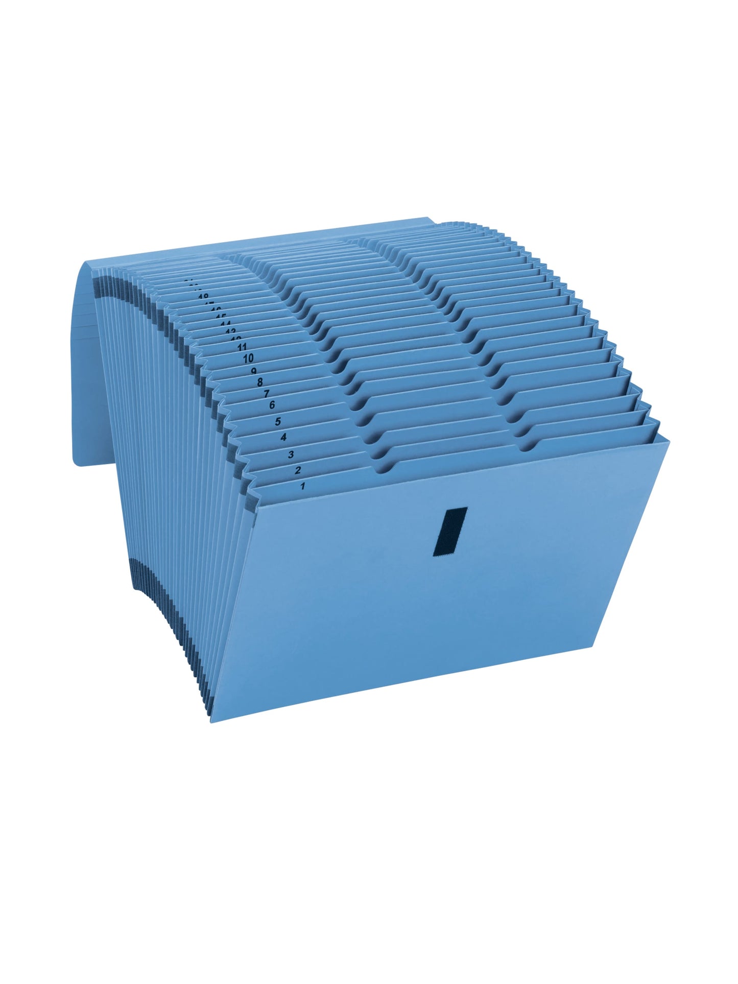 WaterShed® CutLess® Expanding Files, 31 Pockets, Daily 1-31, Blue Color, Letter Size, 086486707435