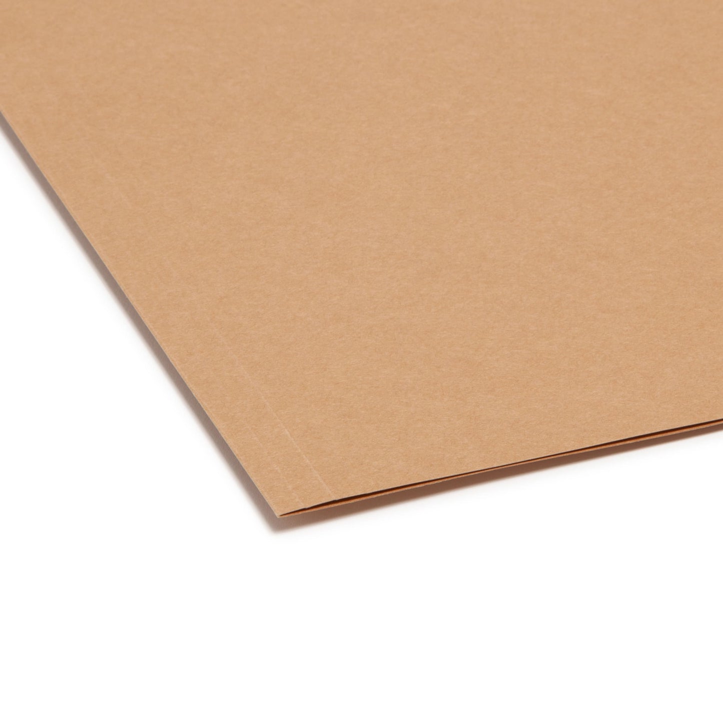 Reinforced Tab File Folders, 2/5-Cut Guide Height Right Tab, Kraft Color, Letter Size, Set of 100, 086486107860