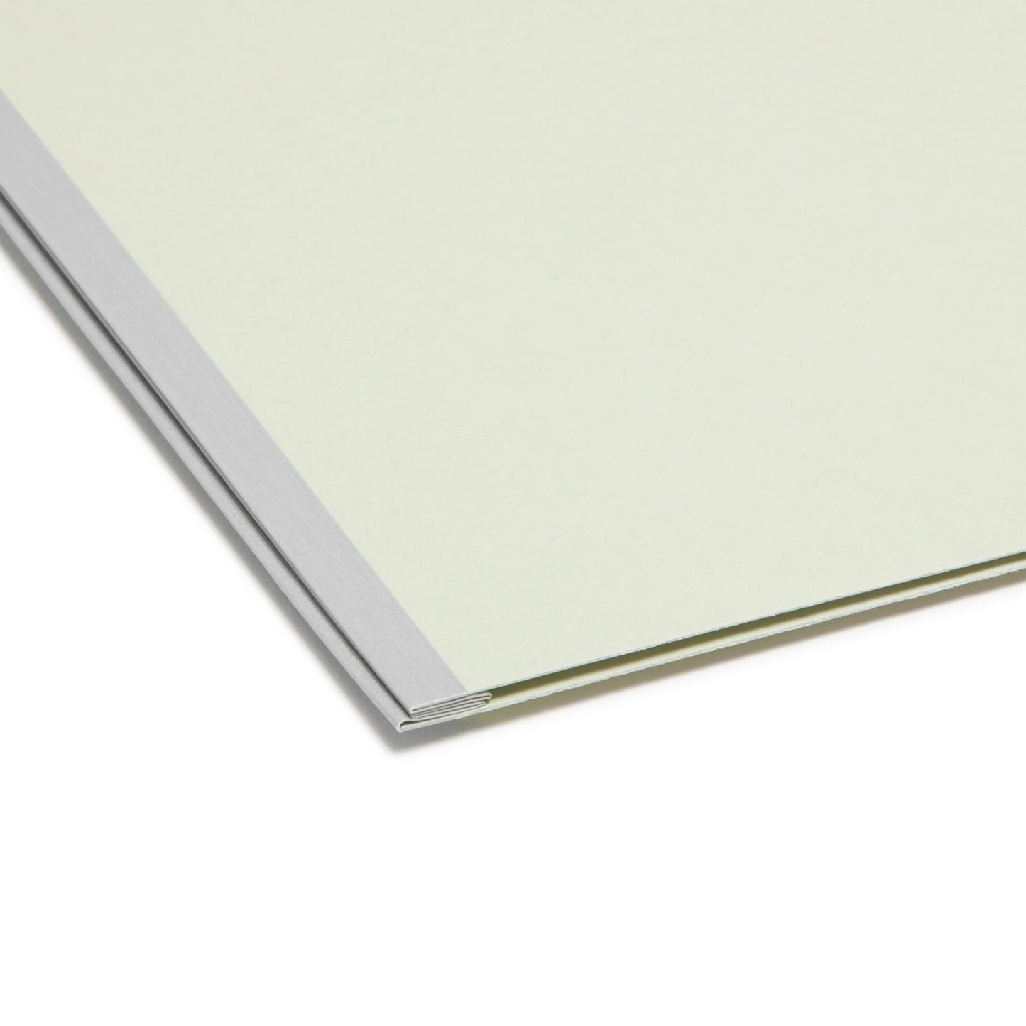 Pressboard File Folders, 2 inch Expansion, Gray/Green Color, Legal Size, Set of 25, 086486182348