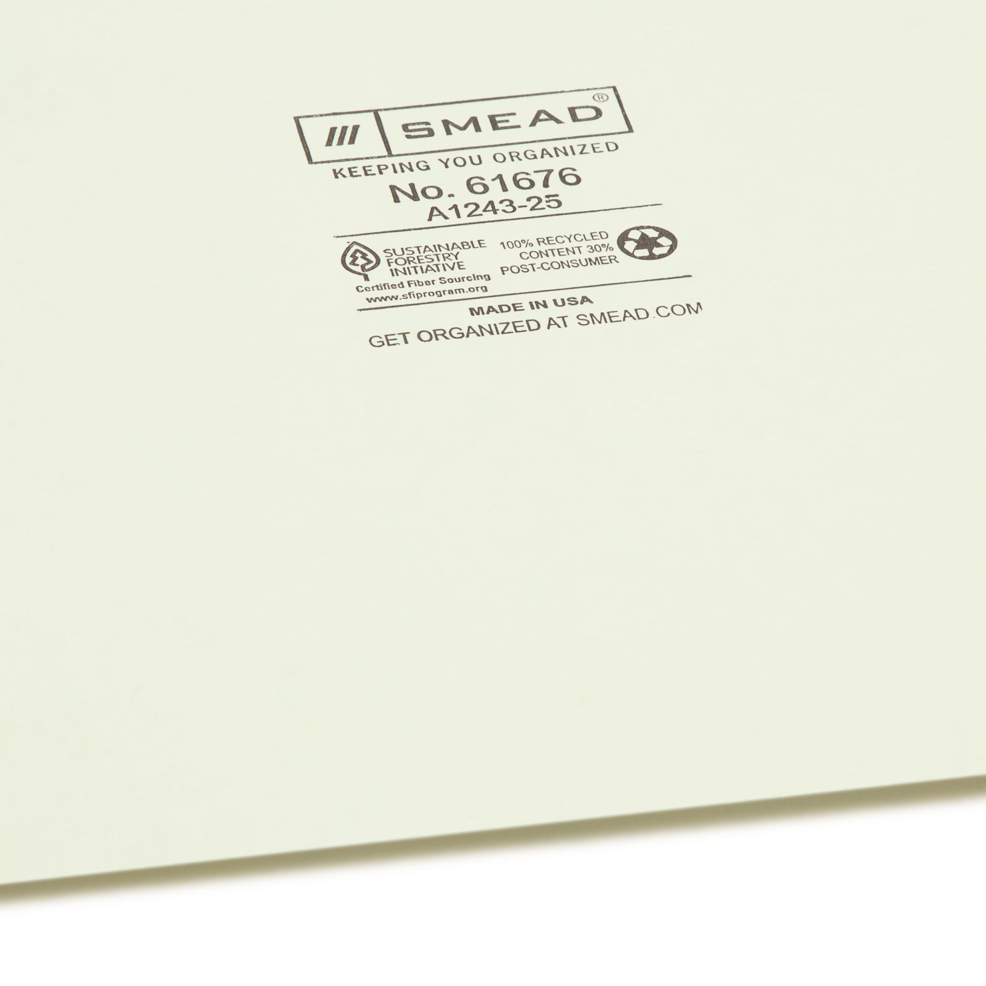 100% Recycled End Tab Pressboard Extra-Wide Filing Guides with Metal Tabs, A-Z, Gray/Green Color, Extra Wide Letter Size, Set of 25, 086486616768