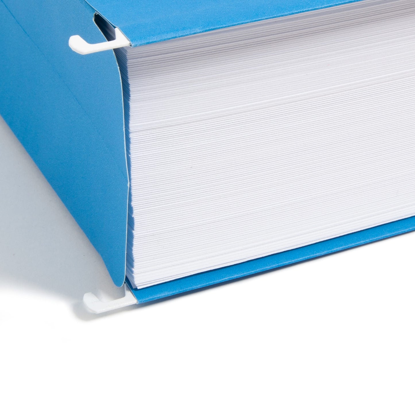 Hanging File Pockets with Tabs, 3" Expansion, Blue Color, Legal Size, Set of 25, 086486643702