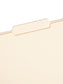 Standard File Folders, 1/3-Cut Center Tab, Manila Color, Legal Size, Set of 100, 086486153324