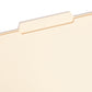 Reinforced Tab File Folders, 1/3-Cut Center Tab, Manila Color, Legal Size, Set of 100, 086486153362