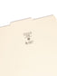 Reinforced Tab File Folders, 1/3-Cut Center Tab, Manila Color, Legal Size, Set of 100, 086486153362