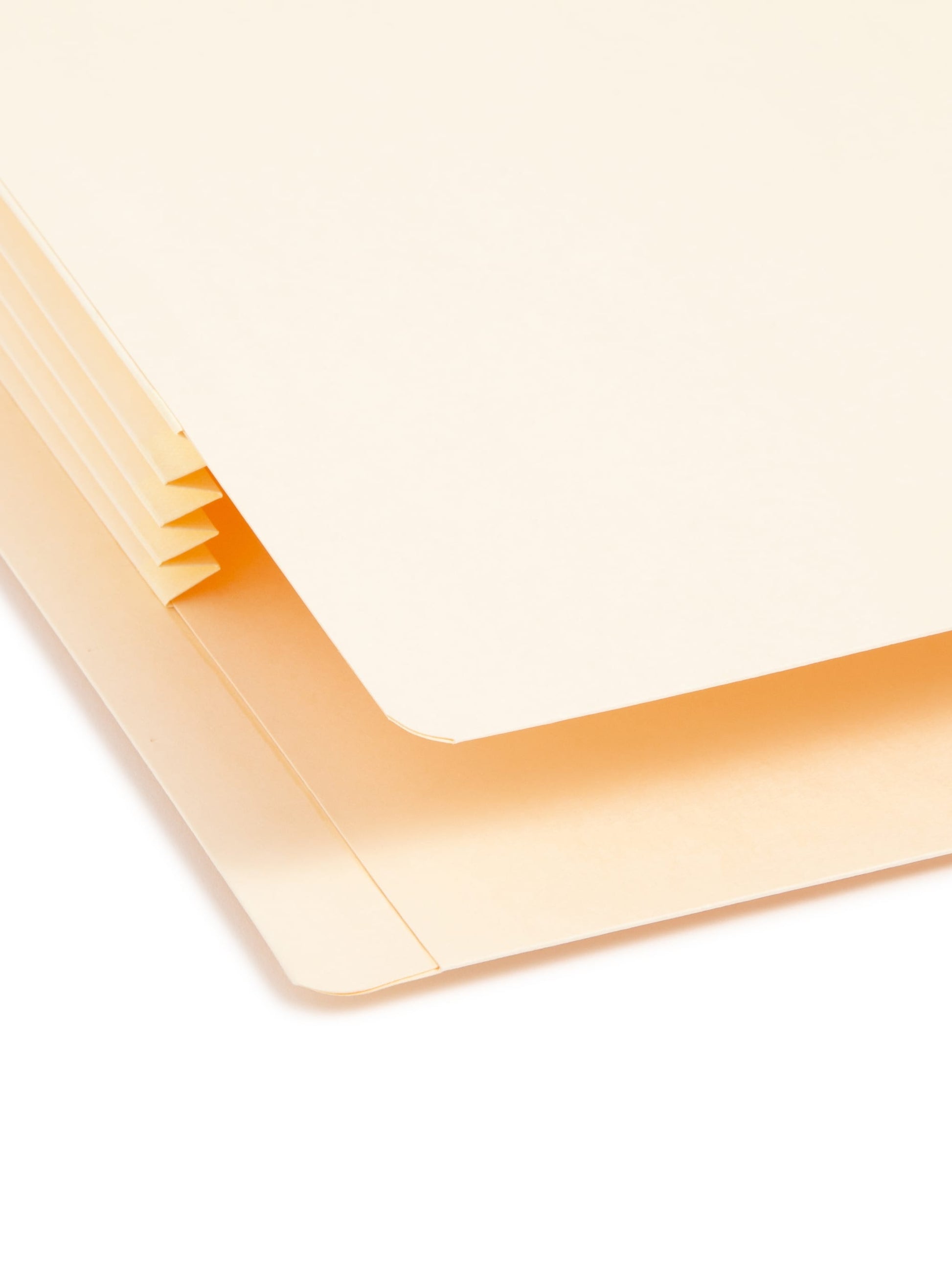 Reinforced End Tab File Pockets, Straight-Cut Tab, 3-1/2 inch Expansion, Manila Color, Letter Size, Set of 25, 30086486751248