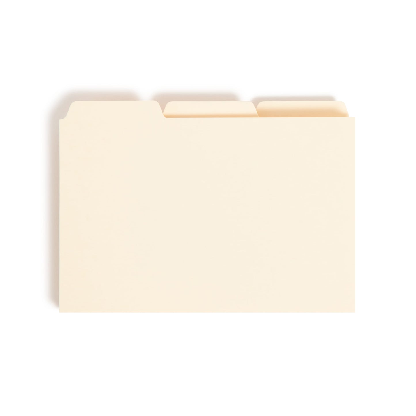 Heavyweight Card-Sized Guides with Blank or Alphabetic Tabs, Manila Color, 4" X 6" Size, Set of 100, 086486560306