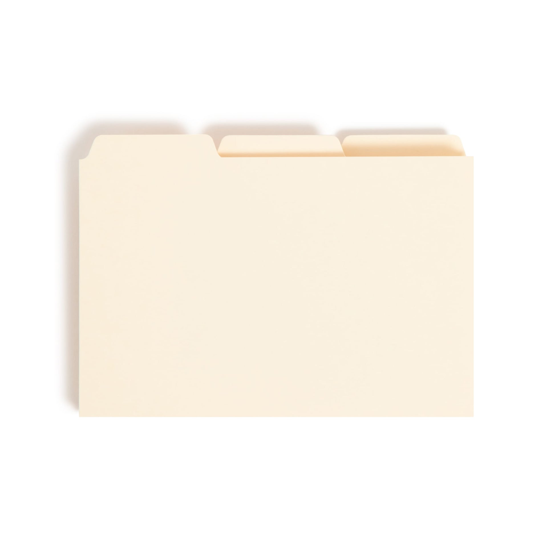 Heavyweight Card-Sized Guides with Blank or Alphabetic Tabs, Manila Color, 4" X 6" Size, Set of 100, 086486560306