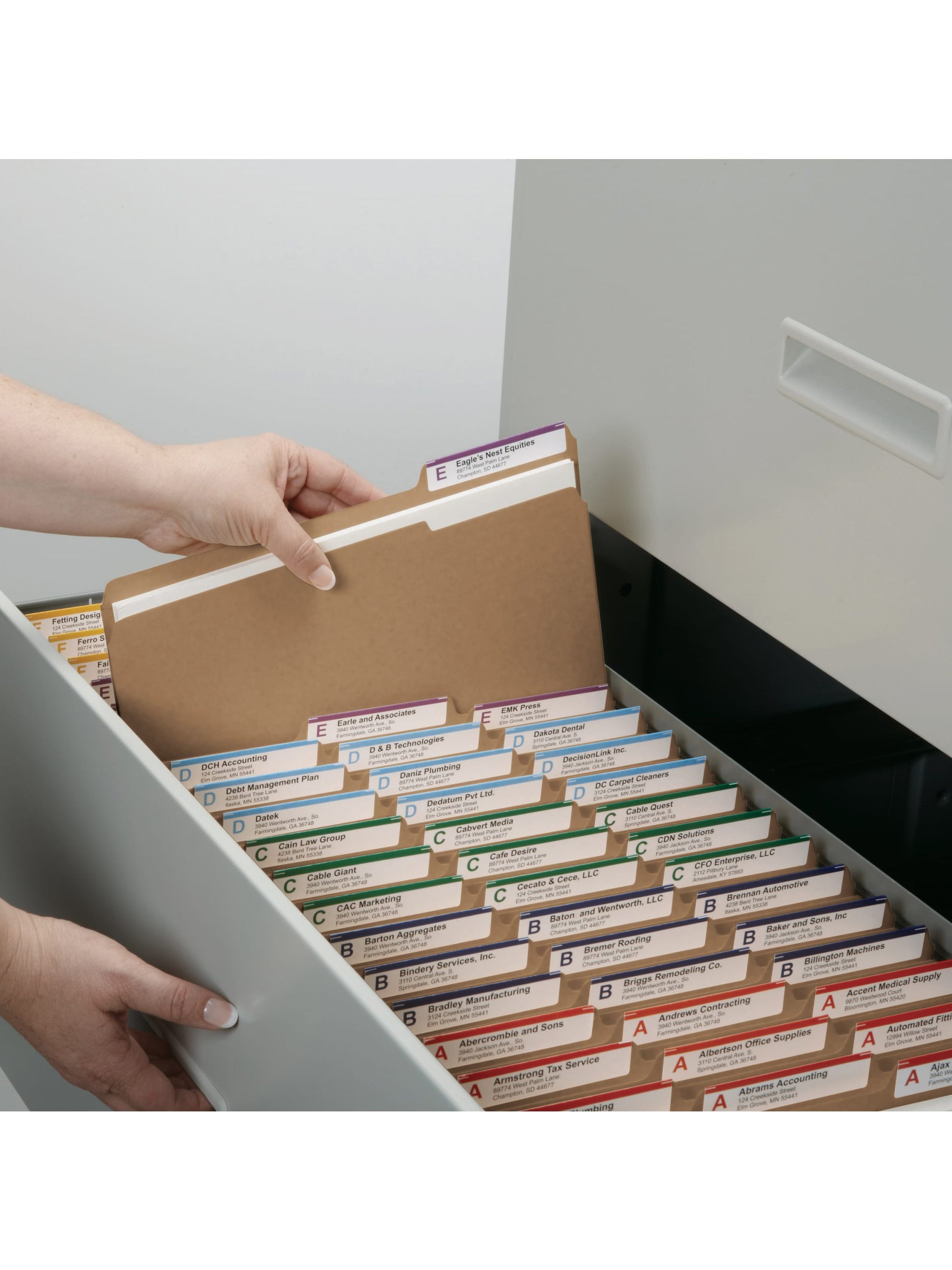 Reinforced Tab Fastener File Folders, 1/3 Cut, Kraft, LetterReinforced Tab Fastener File Folders, 1/3 Cut, Kraft, Letter, Kraft, Letter Size, Set of 1, 086486148399