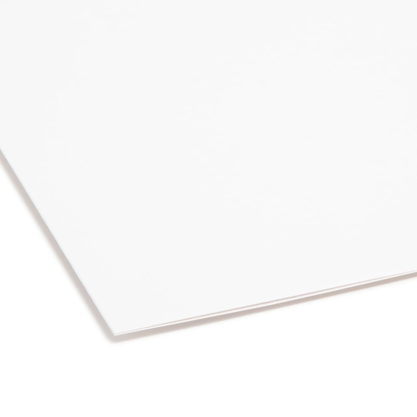 Reinforced Tab Fastener File Folders, 1/3-Cut Tab, 2 Fasteners, White Color, Letter Size, Set of 50, 086486128407