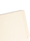 Shelf-Master® Reinforced End Tab File Folders, Straight-Cut Tab, 9-1/2 inch Front, Manila Color, Letter Size, Set of 100, 086486241106