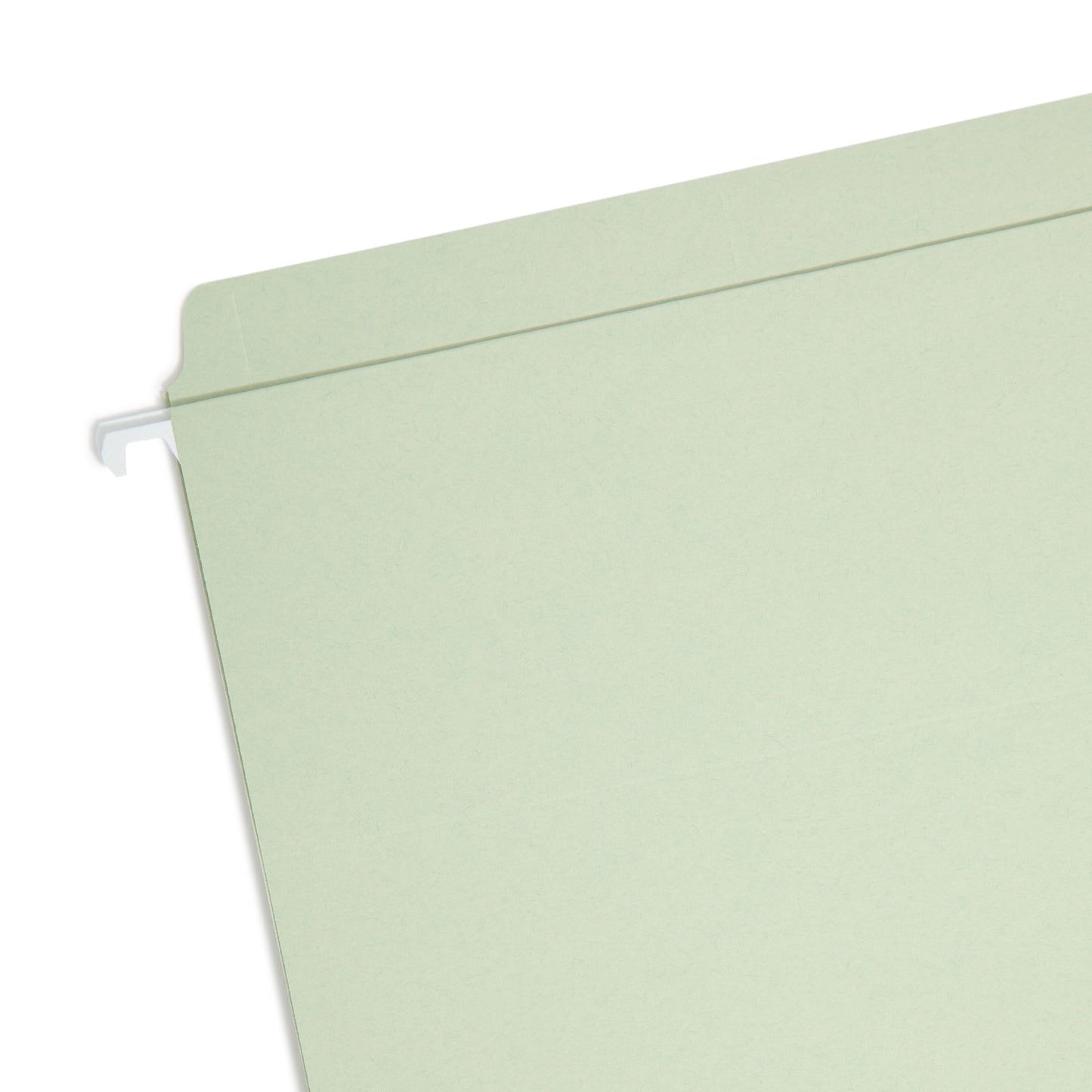 FasTab® Hanging File Folders, Straight-Cut Tab, Moss Green Color, Letter Size, Set of 20, 086486641012