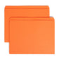 Standard File Folders, Straight-Cut Tab, Orange Color, Letter Size, Set of 100, 086486109413