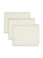 Pressboard End Tab File Folders, Straight-Cut Tab, 2 inch Expansion, Gray/Green Color, Letter Size, 